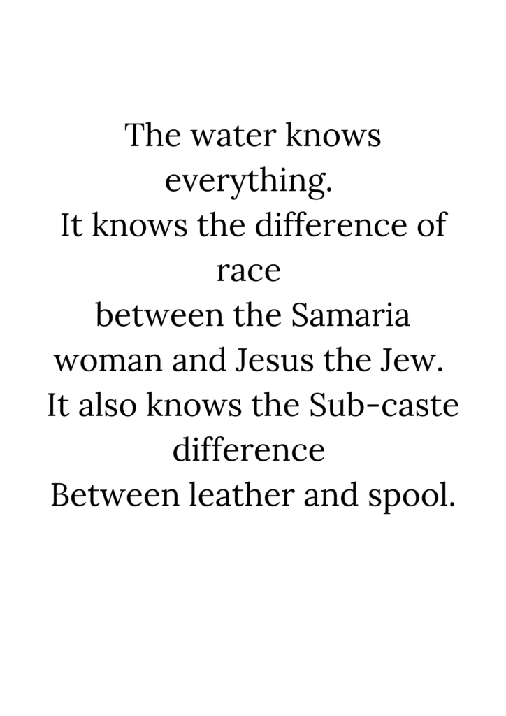 Summary of Water By Challapalli Swaroopa Rani