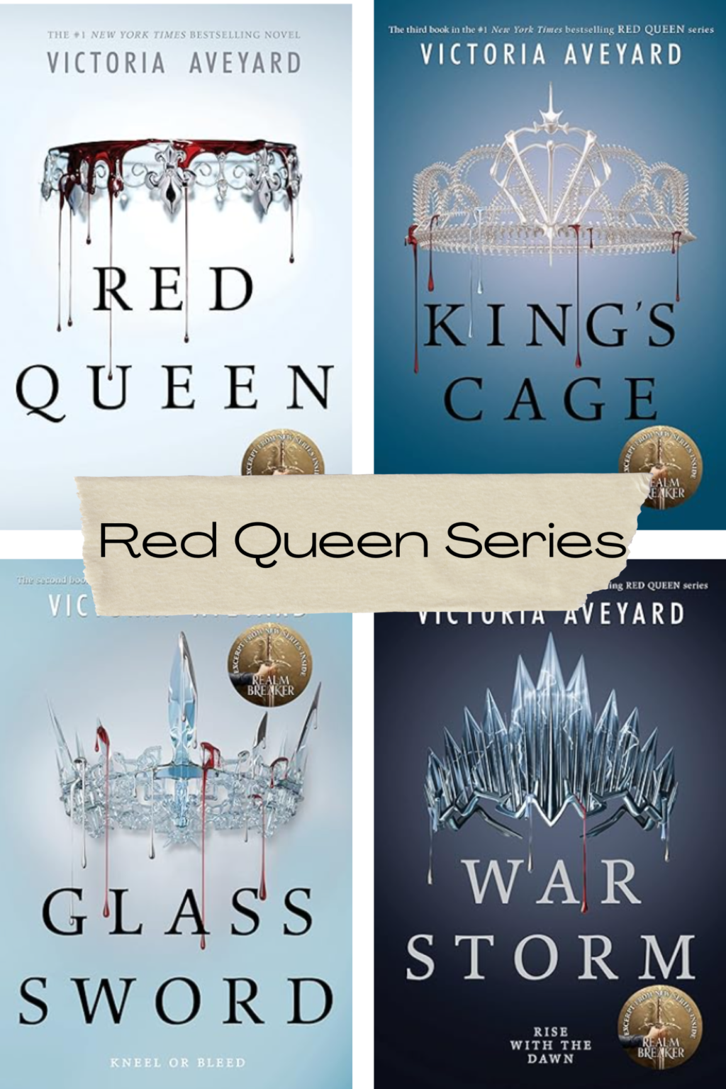 The Red Queen Series Order By Victoria Aveyard