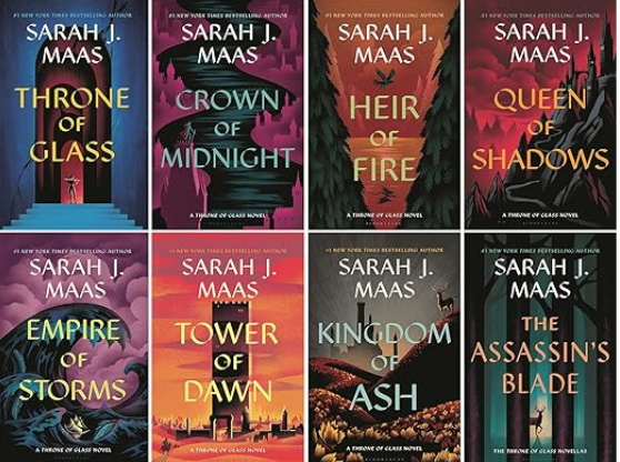 Throne of Glass Series Order By Sarah J. Mass