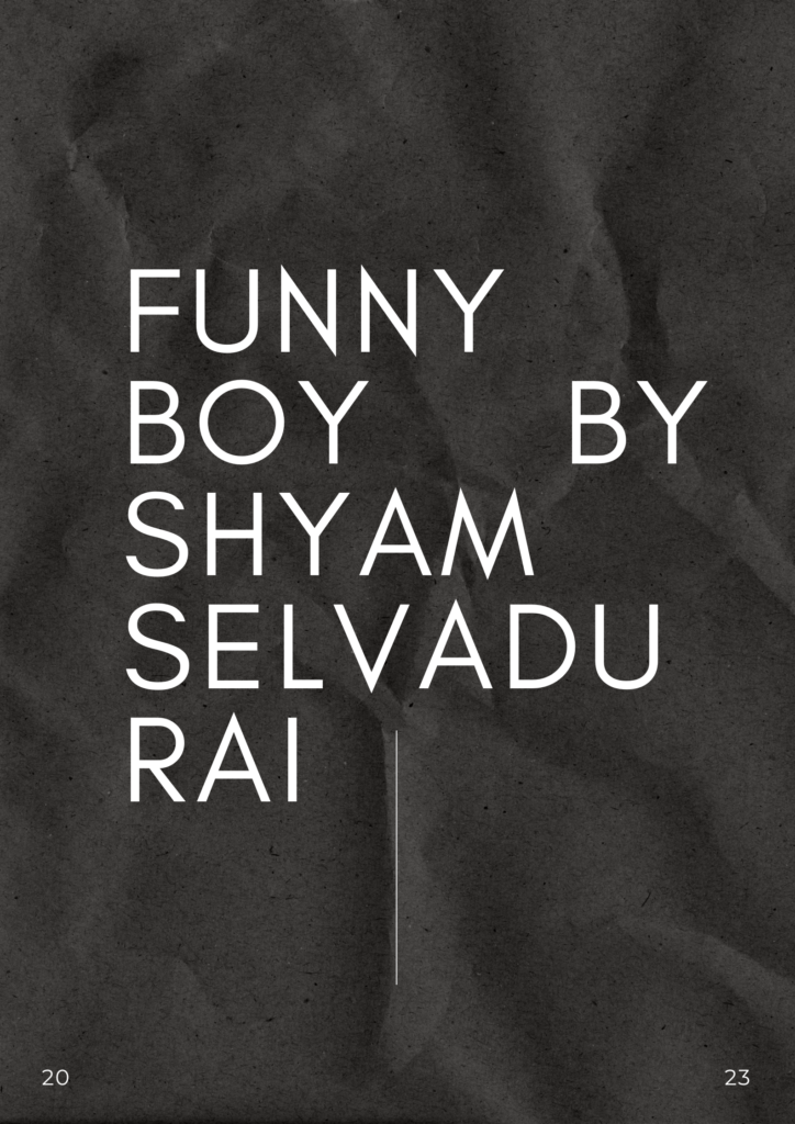 Summary of Funny Boy By Shyam Selvadurai