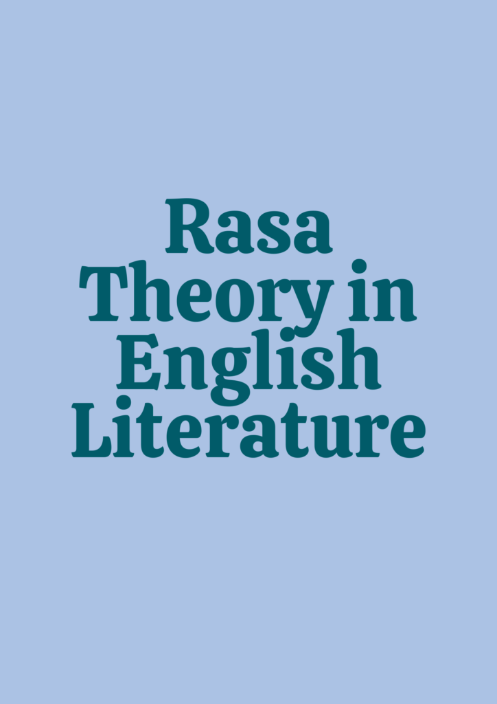 Rasa Theory in English Literature By Bharata Muni